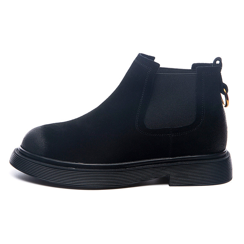 British Flat Short Boots
